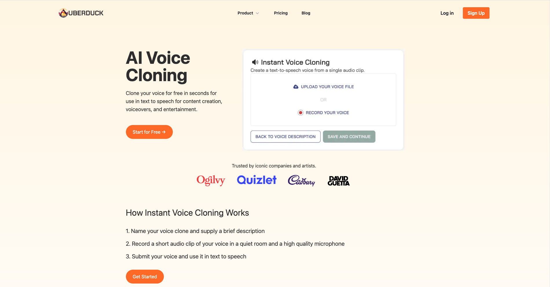 Uberduck: Rap, Canto e Creazione Musicale